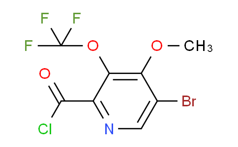 AM26852 | 1804638-65-0 | 5-Bromo-4-methoxy-3-(trifluoromethoxy)pyridine-2-carbonyl chloride