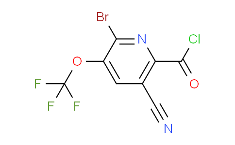 AM26853 | 1806028-21-6 | 2-Bromo-5-cyano-3-(trifluoromethoxy)pyridine-6-carbonyl chloride