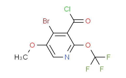 AM26854 | 1806148-46-8 | 4-Bromo-5-methoxy-2-(trifluoromethoxy)pyridine-3-carbonyl chloride
