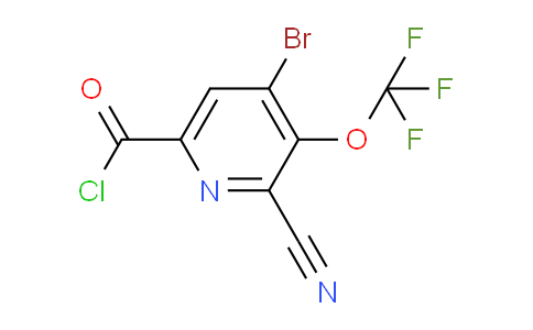 AM26855 | 1806105-86-1 | 4-Bromo-2-cyano-3-(trifluoromethoxy)pyridine-6-carbonyl chloride