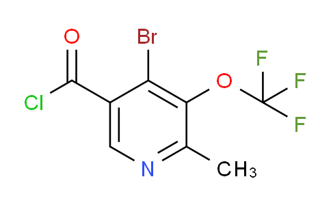 AM26856 | 1804652-26-3 | 4-Bromo-2-methyl-3-(trifluoromethoxy)pyridine-5-carbonyl chloride