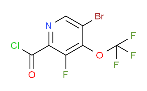 AM26861 | 1803622-38-9 | 5-Bromo-3-fluoro-4-(trifluoromethoxy)pyridine-2-carbonyl chloride