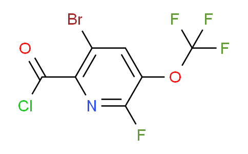 AM26863 | 1803985-59-2 | 5-Bromo-2-fluoro-3-(trifluoromethoxy)pyridine-6-carbonyl chloride