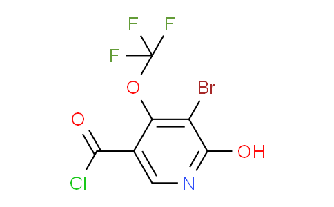 AM26864 | 1804605-98-8 | 3-Bromo-2-hydroxy-4-(trifluoromethoxy)pyridine-5-carbonyl chloride