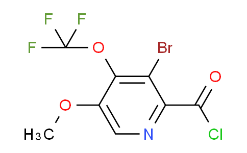 AM26875 | 1804002-54-7 | 3-Bromo-5-methoxy-4-(trifluoromethoxy)pyridine-2-carbonyl chloride