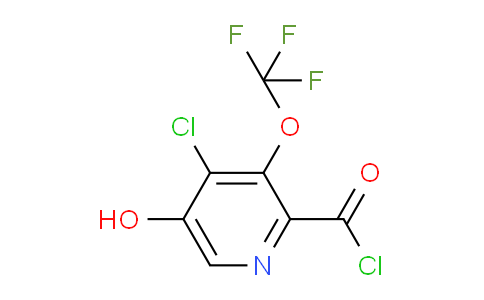 AM26878 | 1806144-61-5 | 4-Chloro-5-hydroxy-3-(trifluoromethoxy)pyridine-2-carbonyl chloride