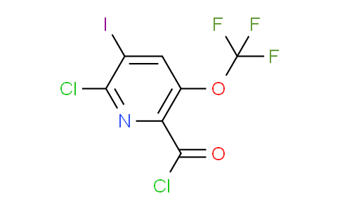 AM26880 | 1804660-38-5 | 2-Chloro-3-iodo-5-(trifluoromethoxy)pyridine-6-carbonyl chloride