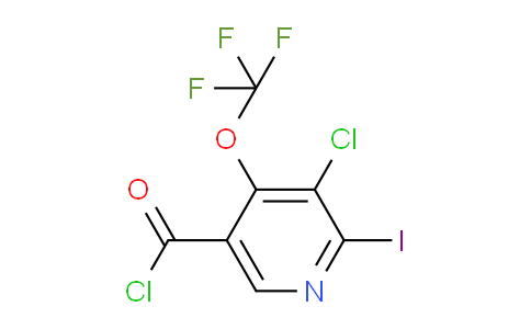 AM26882 | 1804660-42-1 | 3-Chloro-2-iodo-4-(trifluoromethoxy)pyridine-5-carbonyl chloride