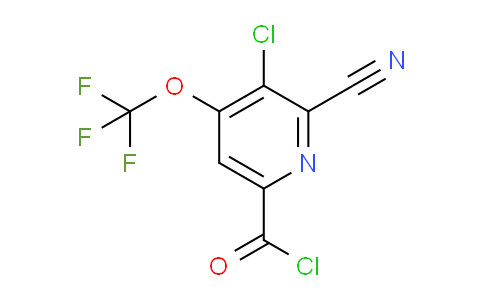 AM26883 | 1804613-76-0 | 3-Chloro-2-cyano-4-(trifluoromethoxy)pyridine-6-carbonyl chloride