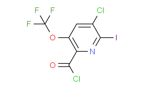 AM26884 | 1804552-21-3 | 3-Chloro-2-iodo-5-(trifluoromethoxy)pyridine-6-carbonyl chloride