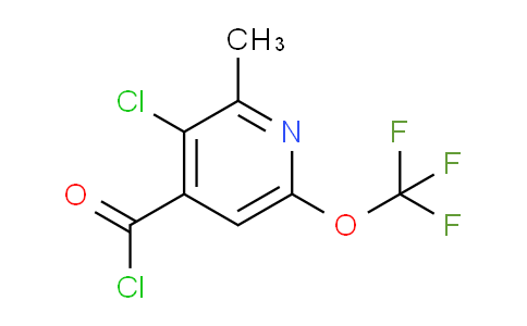 AM26897 | 1803616-43-4 | 3-Chloro-2-methyl-6-(trifluoromethoxy)pyridine-4-carbonyl chloride