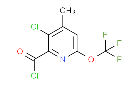 AM26899 | 1806116-58-4 | 3-Chloro-4-methyl-6-(trifluoromethoxy)pyridine-2-carbonyl chloride