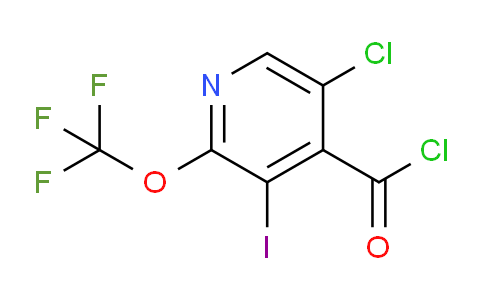 5-Chloro-3-iodo-2-(trifluoromethoxy)pyridine-4-carbonyl chloride