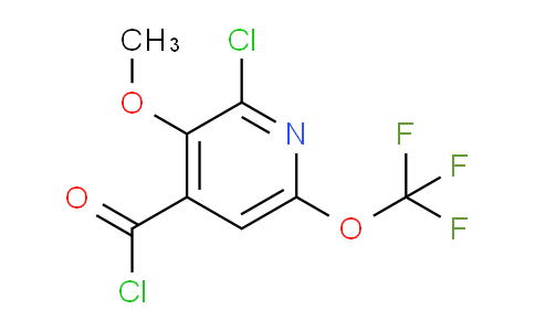 2-Chloro-3-methoxy-6-(trifluoromethoxy)pyridine-4-carbonyl chloride