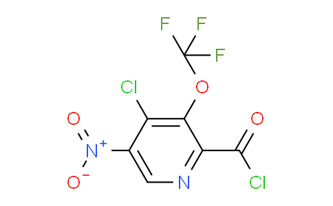 AM26909 | 1806170-38-6 | 4-Chloro-5-nitro-3-(trifluoromethoxy)pyridine-2-carbonyl chloride