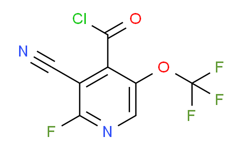 AM26912 | 1806209-01-7 | 3-Cyano-2-fluoro-5-(trifluoromethoxy)pyridine-4-carbonyl chloride