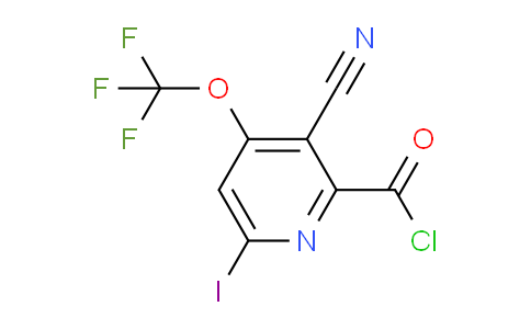 AM26924 | 1804695-56-4 | 3-Cyano-6-iodo-4-(trifluoromethoxy)pyridine-2-carbonyl chloride