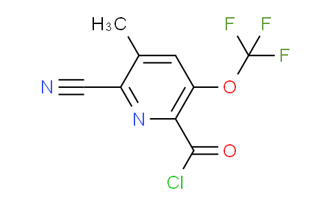 AM26928 | 1804400-19-8 | 2-Cyano-3-methyl-5-(trifluoromethoxy)pyridine-6-carbonyl chloride