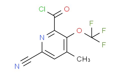 AM26930 | 1806243-52-6 | 6-Cyano-4-methyl-3-(trifluoromethoxy)pyridine-2-carbonyl chloride