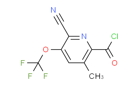 AM26934 | 1804400-46-1 | 2-Cyano-5-methyl-3-(trifluoromethoxy)pyridine-6-carbonyl chloride