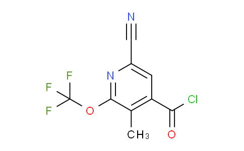 AM26935 | 1806156-40-0 | 6-Cyano-3-methyl-2-(trifluoromethoxy)pyridine-4-carbonyl chloride
