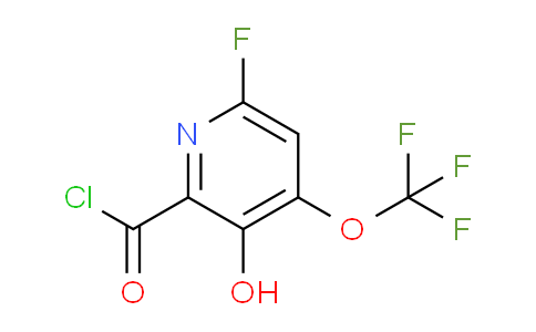 AM26940 | 1805961-10-7 | 6-Fluoro-3-hydroxy-4-(trifluoromethoxy)pyridine-2-carbonyl chloride