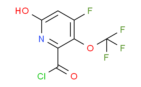 AM26942 | 1804310-32-4 | 4-Fluoro-6-hydroxy-3-(trifluoromethoxy)pyridine-2-carbonyl chloride