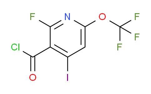 AM26945 | 1805951-18-1 | 2-Fluoro-4-iodo-6-(trifluoromethoxy)pyridine-3-carbonyl chloride