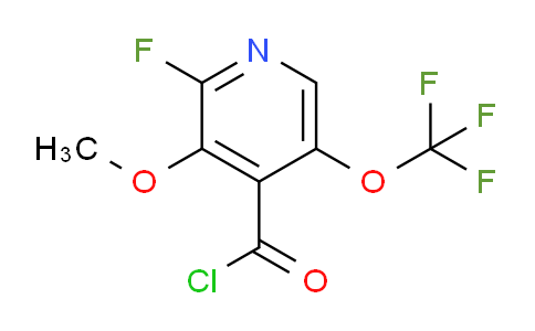AM26951 | 1803699-84-4 | 2-Fluoro-3-methoxy-5-(trifluoromethoxy)pyridine-4-carbonyl chloride