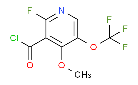 AM26952 | 1806256-58-5 | 2-Fluoro-4-methoxy-5-(trifluoromethoxy)pyridine-3-carbonyl chloride