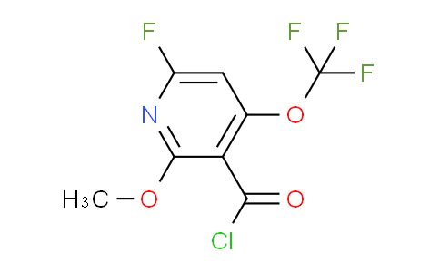 AM26953 | 1806256-59-6 | 6-Fluoro-2-methoxy-4-(trifluoromethoxy)pyridine-3-carbonyl chloride