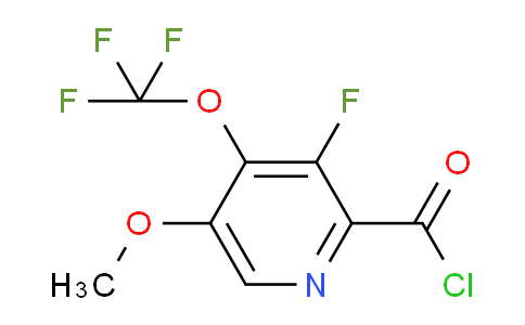 AM26955 | 1806720-06-8 | 3-Fluoro-5-methoxy-4-(trifluoromethoxy)pyridine-2-carbonyl chloride