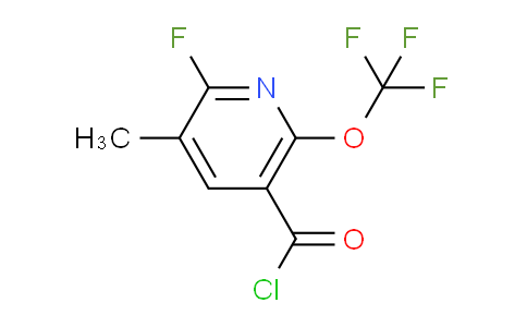 AM26956 | 1804305-47-2 | 2-Fluoro-3-methyl-6-(trifluoromethoxy)pyridine-5-carbonyl chloride