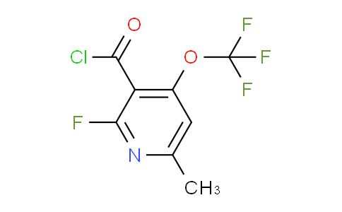 AM26957 | 1803680-38-7 | 2-Fluoro-6-methyl-4-(trifluoromethoxy)pyridine-3-carbonyl chloride