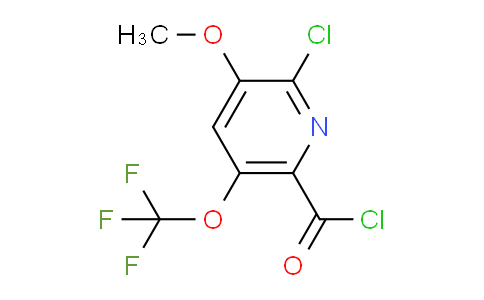 AM26960 | 1803932-47-9 | 2-Chloro-3-methoxy-5-(trifluoromethoxy)pyridine-6-carbonyl chloride