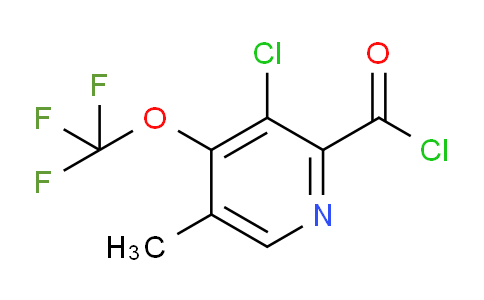 AM26963 | 1806194-25-1 | 3-Chloro-5-methyl-4-(trifluoromethoxy)pyridine-2-carbonyl chloride