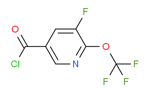 AM26974 | 1804614-79-6 | 3-Fluoro-2-(trifluoromethoxy)pyridine-5-carbonyl chloride