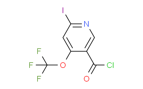 AM26975 | 1806126-44-2 | 2-Iodo-4-(trifluoromethoxy)pyridine-5-carbonyl chloride