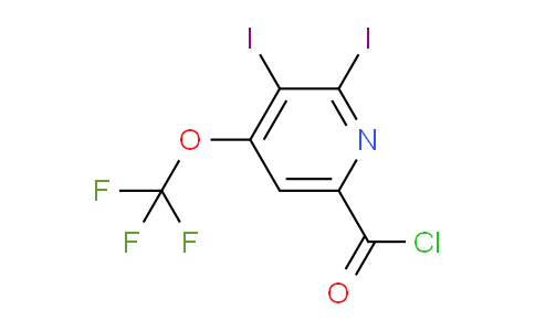 AM26984 | 1804293-69-3 | 2,3-Diiodo-4-(trifluoromethoxy)pyridine-6-carbonyl chloride