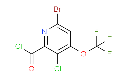 AM26989 | 1804392-10-6 | 6-Bromo-3-chloro-4-(trifluoromethoxy)pyridine-2-carbonyl chloride