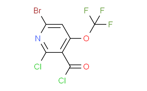 AM26990 | 1804645-42-8 | 6-Bromo-2-chloro-4-(trifluoromethoxy)pyridine-3-carbonyl chloride