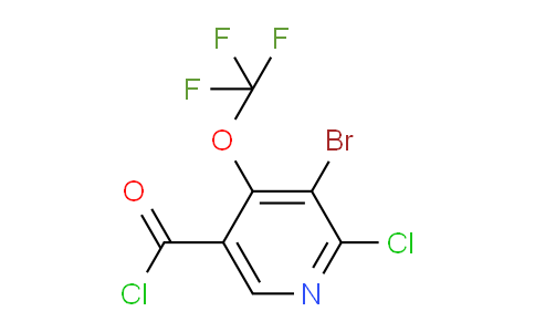 AM26991 | 1806210-90-1 | 3-Bromo-2-chloro-4-(trifluoromethoxy)pyridine-5-carbonyl chloride