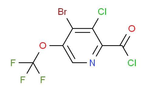 AM26993 | 1803618-55-4 | 4-Bromo-3-chloro-5-(trifluoromethoxy)pyridine-2-carbonyl chloride