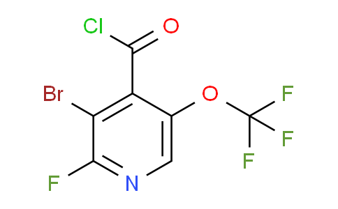 AM26994 | 1806083-68-0 | 3-Bromo-2-fluoro-5-(trifluoromethoxy)pyridine-4-carbonyl chloride