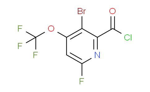 AM26995 | 1806197-53-4 | 3-Bromo-6-fluoro-4-(trifluoromethoxy)pyridine-2-carbonyl chloride