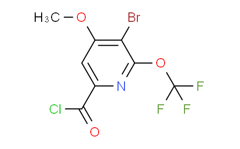AM27000 | 1804002-48-9 | 3-Bromo-4-methoxy-2-(trifluoromethoxy)pyridine-6-carbonyl chloride