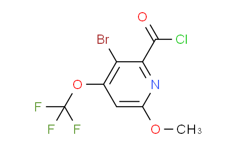 AM27001 | 1806195-04-9 | 3-Bromo-6-methoxy-4-(trifluoromethoxy)pyridine-2-carbonyl chloride