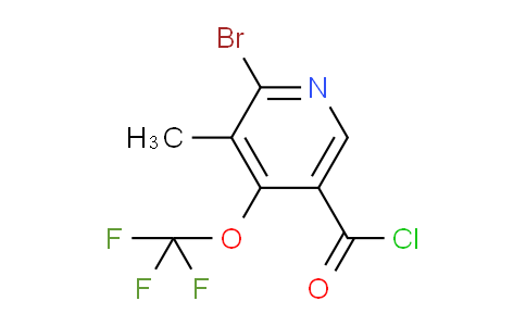 AM27002 | 1804567-00-7 | 2-Bromo-3-methyl-4-(trifluoromethoxy)pyridine-5-carbonyl chloride