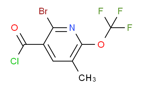 AM27003 | 1806220-97-2 | 2-Bromo-5-methyl-6-(trifluoromethoxy)pyridine-3-carbonyl chloride