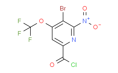 AM27005 | 1803948-44-8 | 3-Bromo-2-nitro-4-(trifluoromethoxy)pyridine-6-carbonyl chloride